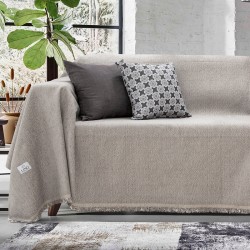 Ριχτάρι Τριθέσιου Boxi L.Grey Lino (180x300) 1Τεμ