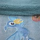 Κουβέρτα Fleece Βρεφική Φωσφοριζέ Με Sherpa Κούνιας Volcano Grey -Ciel Lino (110x150) 1Τεμ