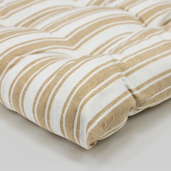 Μαξιλάρια Καρέκλας Nubbie Beige Cotton Lino (40x40+5) 1Τεμ