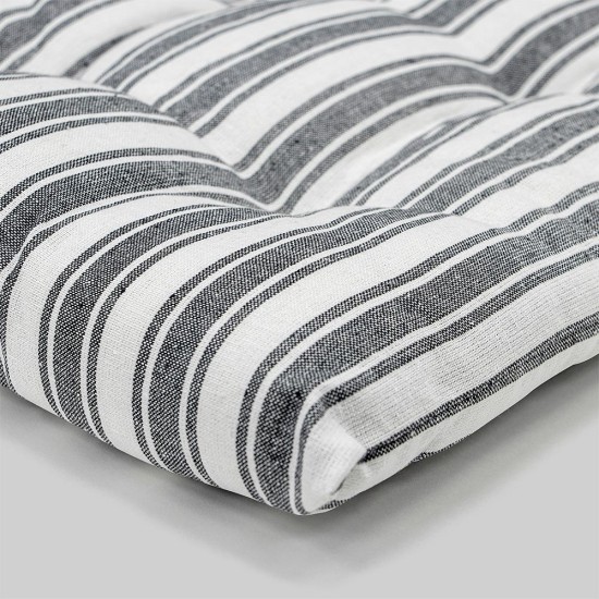 Μαξιλάρια Καρέκλας Nubbie D.Grey Cotton Lino (40x40+5) 1Τεμ