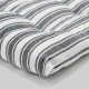 Μαξιλάρια Καρέκλας Nubbie D.Grey Cotton Lino (40x40+5) 1Τεμ