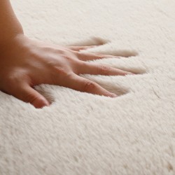 Χαλί Doux Cream Rabbit Fur Lino (160x230) 1Τεμ Χαλί Doux Cream Rabbit Fur Lino (160x230) 1Τεμ