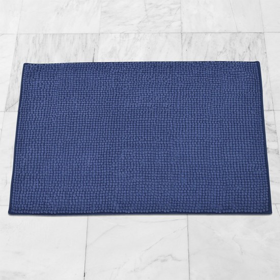 Πατάκι Μπάνιου Αντιολισθητικό Bathmat Sirena D.Blue Lino (50x80) 1Τεμ