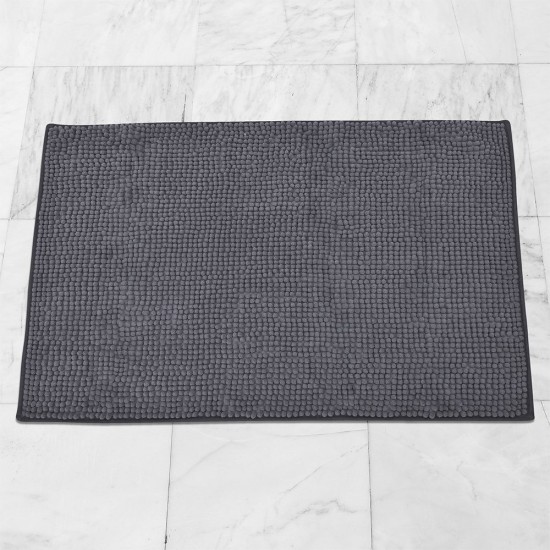 Πατάκι Μπάνιου Αντιολισθητικό Bathmat Sirena D.Grey Lino (50x80) 1Τεμ