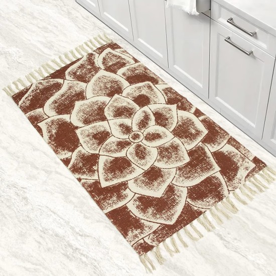 Χαλάκι Κουζίνας Eldus Terracotta Lino (60x90) 1Τεμ