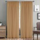 Κουρτίνα Με Τρέσα Line 502 Terracotta Γάζα Lino (145x295) 1Τεμ