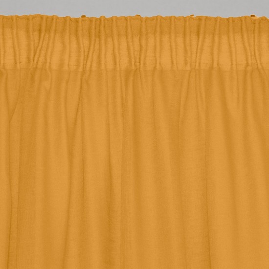 Κουρτίνα Με Τρέσα Line 501 Honey Γάζα Lino (145x295) 1Τεμ