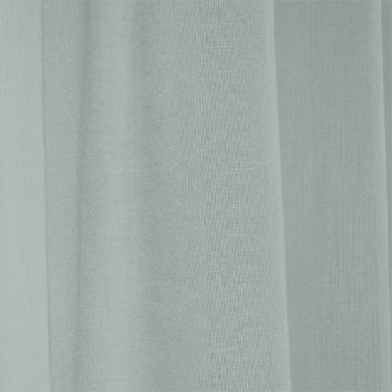 Κουρτίνα Με Τρέσα Line 802 Grey-Blue Γάζα Lino (145x295) 1Τεμ