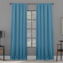 Κουρτίνα Με Τρέσα Delta Petrol Lino (140x235) 1Τεμ