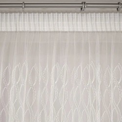 Κουρτίνα Με Τρέσα Grumo White Lino (280x300) 1Τεμ