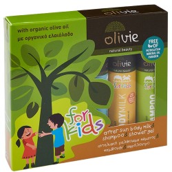 Σετ Δώρου For kids Γαλάκτωμα Σώματος & Σαμπουάν & Αφρόλουτρο Olivie 3Τεμ