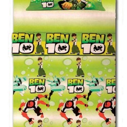 Σεντόνια Ημίδιπλα Σετ Ben 10 Cotton Palamaiki (170x260) 3Τεμ