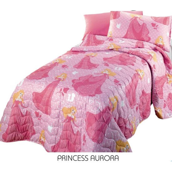 Κουβερλί Ημίδιπλο Princess Aurora Cotton Palamaiki (170x250) 1Τεμ