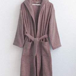 Μπουρνούζι Με Κουκούλα Bathrobes Classic Misty Cotton Palamaiki 1Τεμ