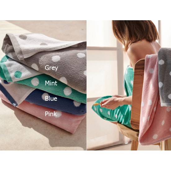 Πετσέτες Σετ Towels Jacquard Paradise Νηματοβαφή Cotton Palamaiki 2Τεμ