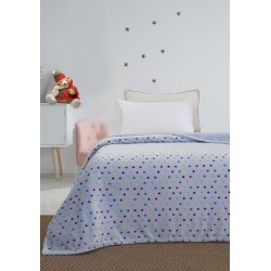 Κουβέρτα Fleece Παιδική Μονή Luminous Bubble Φωσφοριζέ Palamaiki (160x220) 1Τεμ