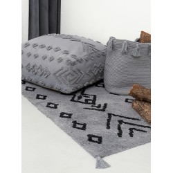 Καλάθι Aποθήκευσης Home Décor Fabian Grey Cotton Palamaiki (30x40) 1Τεμ