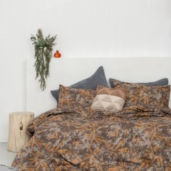Σεντόνια Φανελένια Μονά Σετ Flannel Beauty FB0217 Cotton Palamaiki (110x200+32 )Με Λάστιχο 3Τεμ