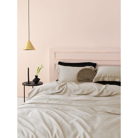 Σεντόνια King Σετ Nature Beige 300TC Baboo Palamaiki (250x270) 4Τεμ