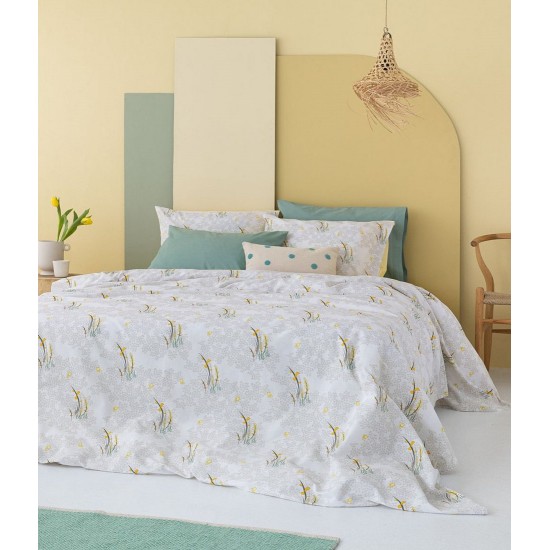 Σεντόνια Μονά Σετ Fashion Life FL6198 Cotton Palamaiki (170x260) 3Τεμ