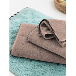 Πετσέτες Σετ Towels Brooklyn Taupe Cotton Palamaiki 3Τεμ