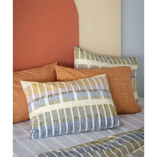 Σεντόνια King Σετ Fashion Life FL6204 Cotton Palamaiki (265x260) 4Τεμ Σεντόνια King Σετ Fashion Life FL6204 Cotton Palamaiki (265x260) 4Τεμ