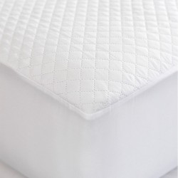 Επίστρωμα Αδιάβροχο Καπιτονέ King Size White Comfort Quilted Waterproof Cotton Palamaiki (180x200+35) 1Τεμ