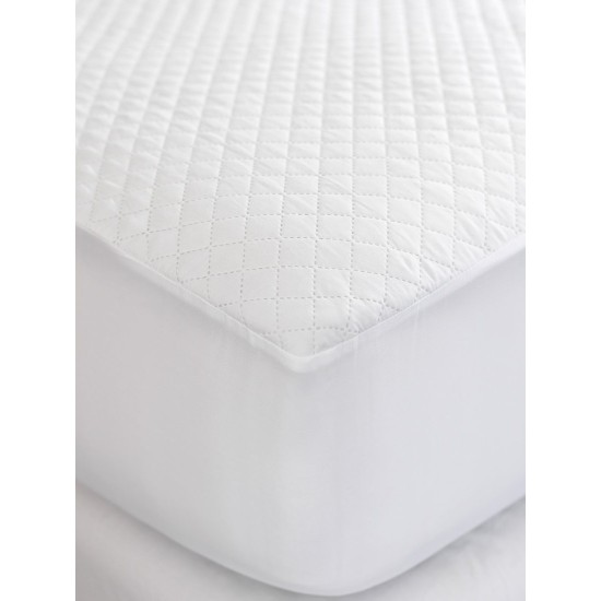 Σελτεδάκι Αδιάβροχο Καπιτονέ White Comfort Quilted Cotton Palamaiki (50x80) 1Τεμ