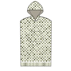 Πόντζο Ενηλίκων Beach Towels Checks Jacquard Cotton Palamaiki 1Τεμ