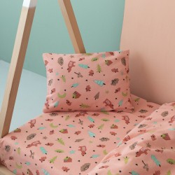 Σεντόνια Φανελένια Μονά Σετ Floufi Collection FF100 Cotton Palamaiki (170x265) 3Τεμ