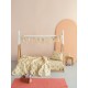 Σεντόνια Φανελένια Μονά Σετ Floufi Collection FF102 Cotton Palamaiki (110x200+32 )Με Λάστιχο 3Τεμ