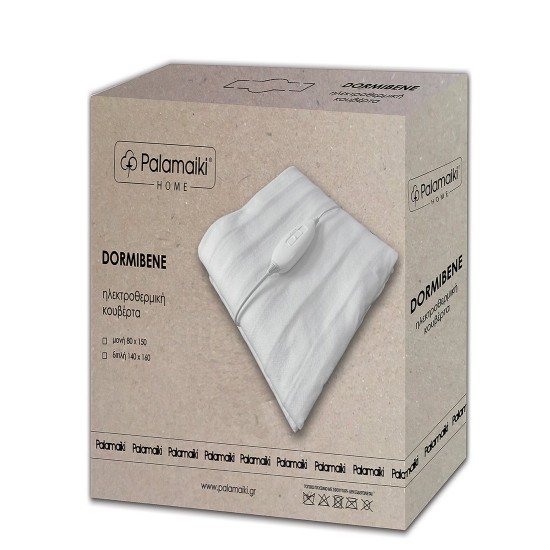Κουβέρτα Ηλεκτρική Μονή Electric Blanket 1 Χειριστήριο Palamaiki (80x150) 1Τεμ