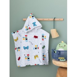 Πόντζο Παιδικό New Baby NB0141 Boy Cotton Palamaiki (60x120) 1Τεμ
