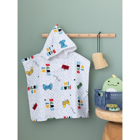 Πόντζο Παιδικό New Baby NB0141 Boy Cotton Palamaiki (60x120) 1Τεμ