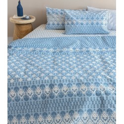 Σεντόνια King Σετ Fashion Life FL6217 Cotton Palamaiki (265x260) 4Τεμ