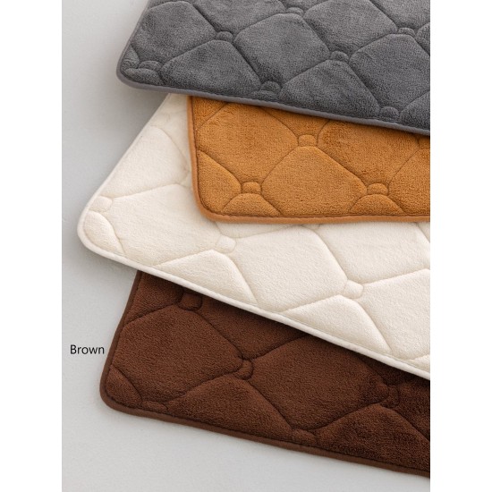 Χαλάκι Αντιολισθητικό Memo Brown Palamaiki (66x140 ) 1Τεμ