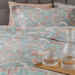 Μαξιλαροθήκες Σετ Ivy Collection IS802 Satin Cotton Palamaiki (52x75) 2Τεμ