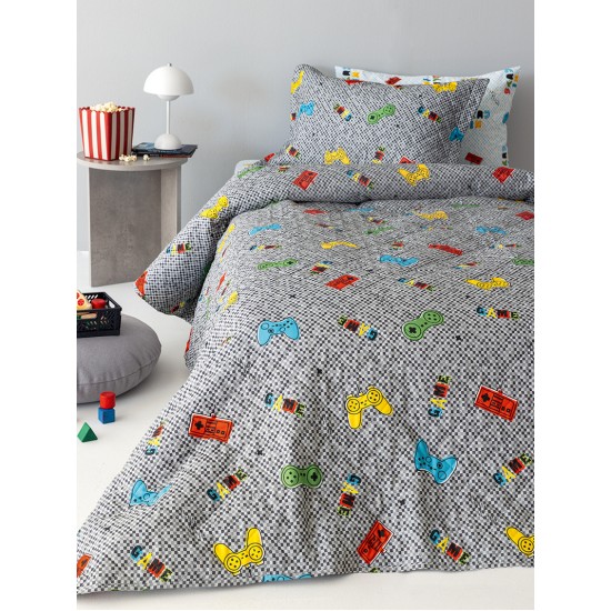 Κουβερλί Παιδικό Μονό Micros MCR359 Palamaiki (160x220) 1Τεμ