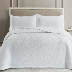 Κουβερλί Νυφικά Υπέρδιπλα Σετ Wedding Luxury Wed102 Micro Palamaiki (240x260) 3Τεμ
