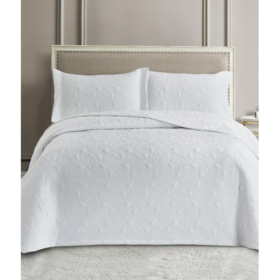 Κουβερλί Νυφικά Υπέρδιπλα Σετ Wedding Luxury Wed102 Micro Palamaiki (240x260) 3Τεμ