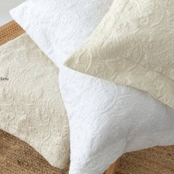 Κουβερλί Νυφικά Υπέρδιπλα Σετ Wedding Luxury Wed102 Micro Palamaiki (240x260) 3Τεμ