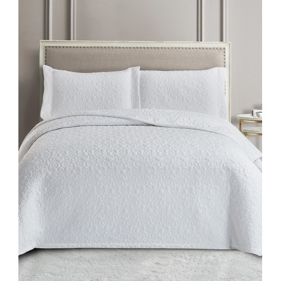 Κουβερλί Νυφικά Υπέρδιπλα Σετ Wedding Luxury Wed103 Micro Palamaiki (240x260) 3Τεμ