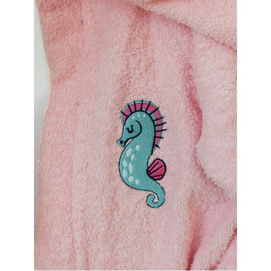 Μπουρνούζι Παιδικό Με Κουκούλα Kids Bath Tami Cotton Palamaiki 1Τεμ