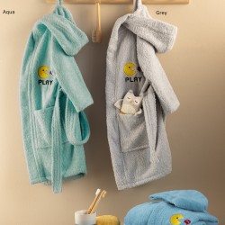 Μπουρνούζι Παιδικό Με Κουκούλα Kids Bath Pac Cotton Palamaiki 1Τεμ