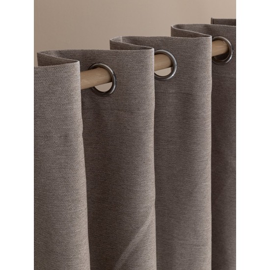 Κουρτίνα Με Τρούκς Home Décor Curtains Cress Palamaiki (140x260) 1Τεμ