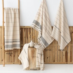 Πετσέτα Παρεό Beach Towels Pestina Cotton Palamaiki (90x160) 1Τεμ
