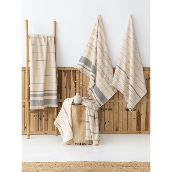 Πετσέτα Παρεό Beach Towels Pestina Cotton Palamaiki (90x160) 1Τεμ