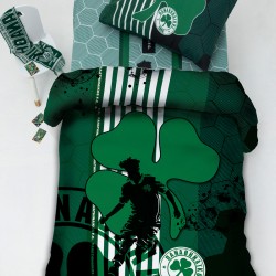 Μαξιλαροθήκες Σετ Panathinaikos FC11 Official Team Licenced Palamaiki (50x70) 2Τεμ
