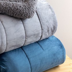 Κουβερτοπάπλωμα Με Sherpa Υπέρδιπλο Comforter Collection Mono Ash Palamaiki (220x240) 1Τεμ Κουβερτοπάπλωμα Με Sherpa Υπέρδιπλο Comforter Collection Mono Ash Palamaiki (220x240) 1Τεμ