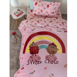 Κουβέρτα Παιδική Fleece Με Sherpa Μονή Blanket Collection SW103 Flannel Palamaiki (160x220) 1Τεμ